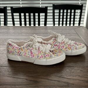 LoveShackFancy x SUPERGA sneakers - size UK 41, USW 9.5 - Limited Edition